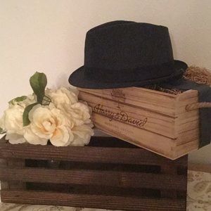 Gymboree navy fedora hat🙈